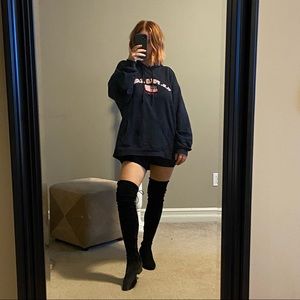 Aldo Thigh High Suede Boots